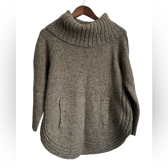 Cynthia Rowley Sweaters - Cynthia Rowley Chunky Knit Scalloped Hem Wool Blend Sweater - SZ: 1X